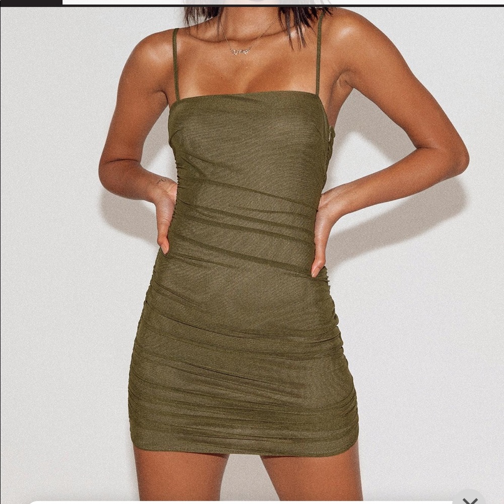 Princess Polly mesh overlay dress, NWOT